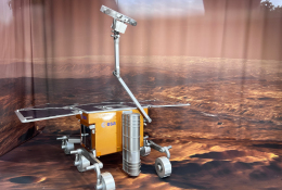 Modell eines Mars-Rovers